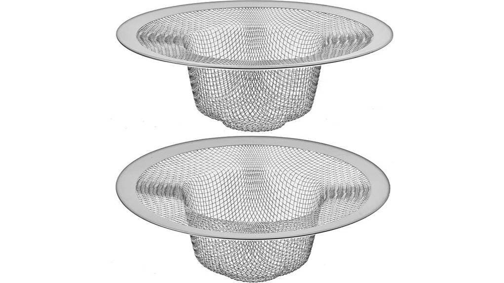 Best Sink Strainer Baskets That Clean Without the Fuss 3 dual stainless steel catchers