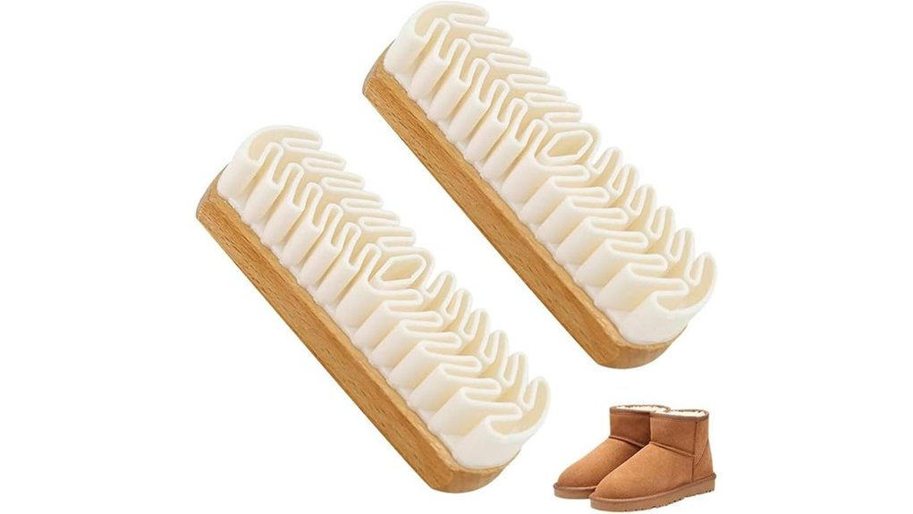 dual suede dust absorbing brushes