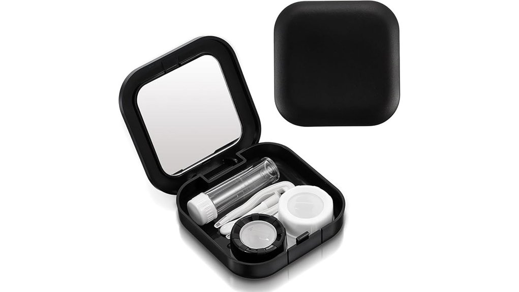 Leak‑Resistant Contact Lens Travel Kits Travelers Must Have 7 dual travel lens kit