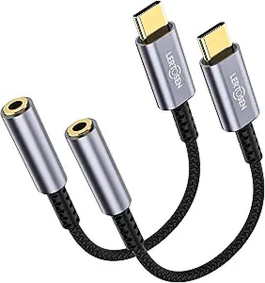 The Ultimate Headphone‑Jack Adapter Kit for Every Ear 11 dual usb c to 3 5mm