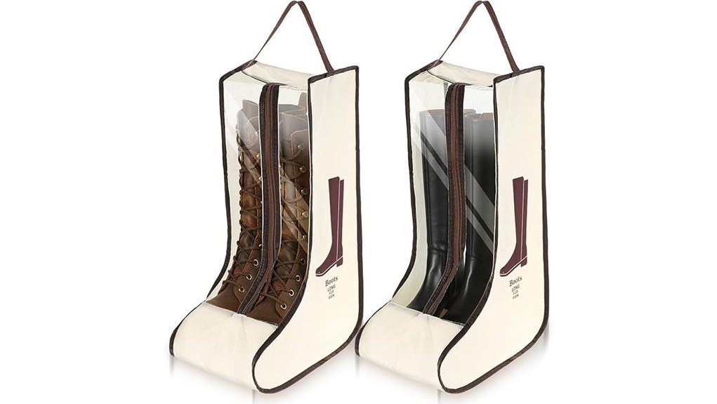 dual waterproof boot organizers