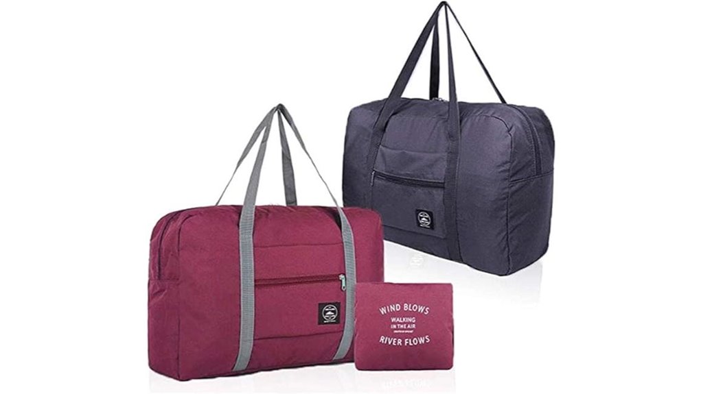 Packable Duffel Bags That Keep Souvenirs Safe 5 dual waterproof foldable duffel