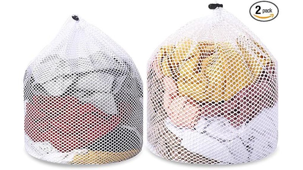 Best Sock wash bag (mesh) for Effortless Laundry Days 5 dual white mesh travel laundry