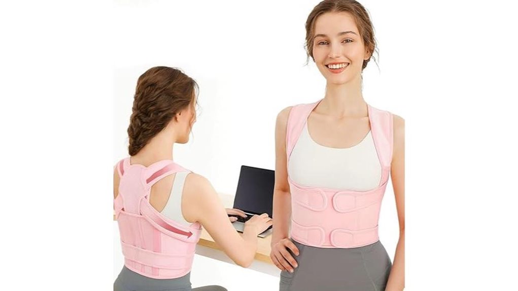 Light‑Weight Posture Straps for Traveling Laptop Work 3 dual zone adjustable posture corrector