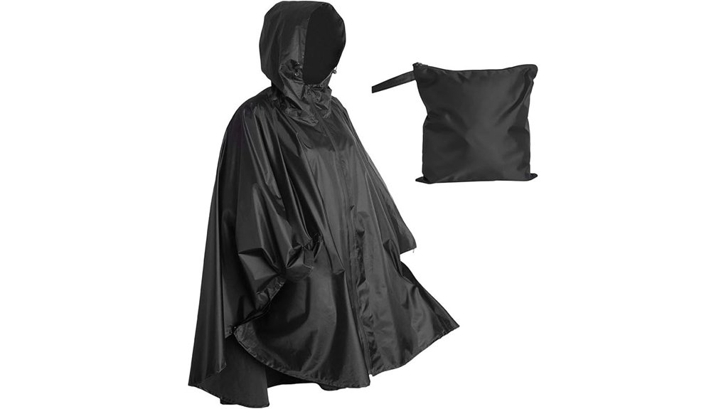Title: The Best Travel Ponchos That Cover Backpacks (Wide Cut) 5 durable lightweight waterproof poncho