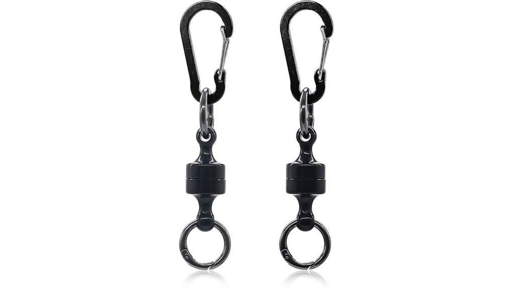 durable magnetic belt keyring