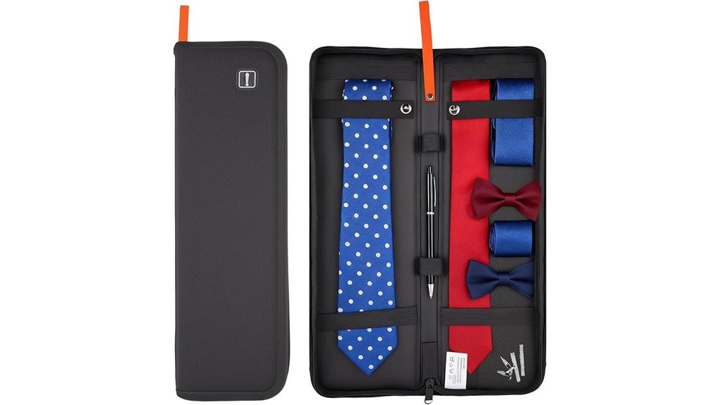 durable travel tie box