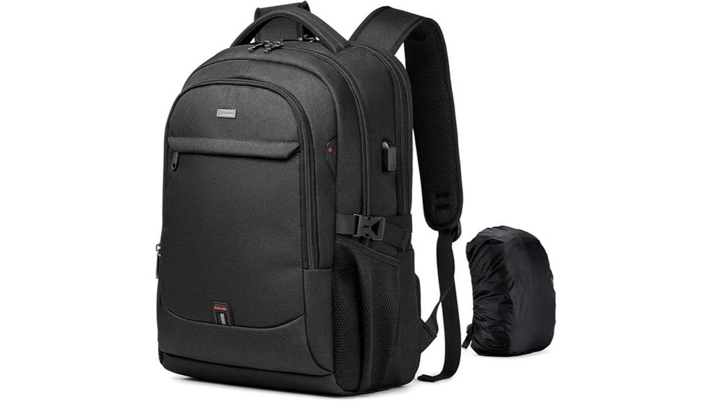 Laptop Backpacks With Rain Flaps for Storm-Ready Commutes 3 duslang 17 inch usb backpack