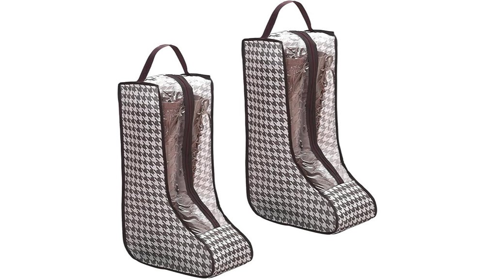 dustproof two pack boot organizer