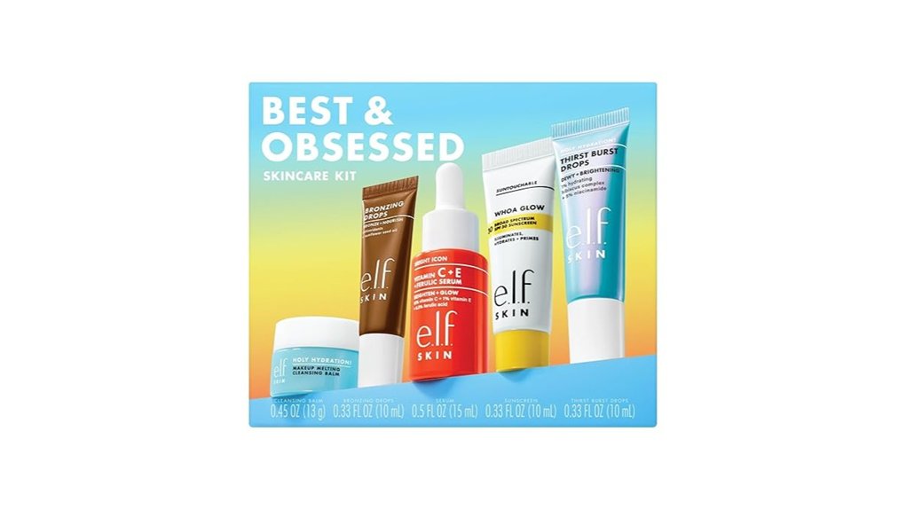 e l f vegan travel kit