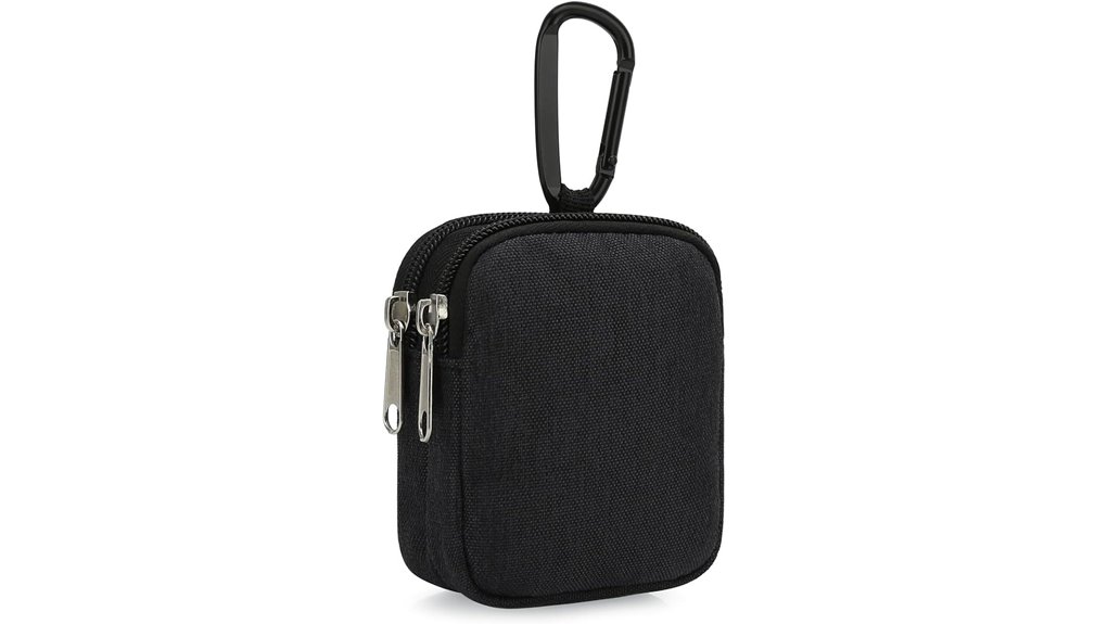 Best Coin Purses for Quick Pay That Clip Inside Bags 2 e tree carabiner coin purse
