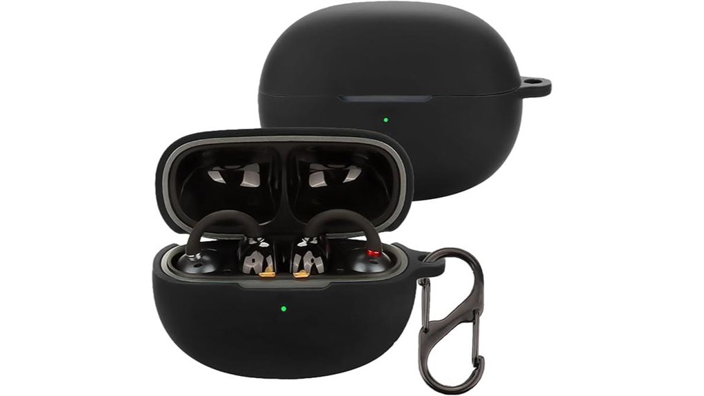 Best Earbud Cases With Carabiners Keep Them From Being Lost 4 earfun clip carabiner case