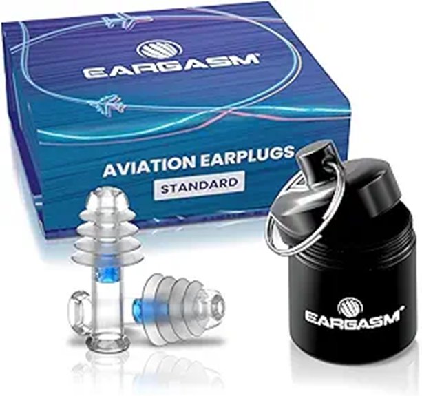 eargasm air travel earplugs
