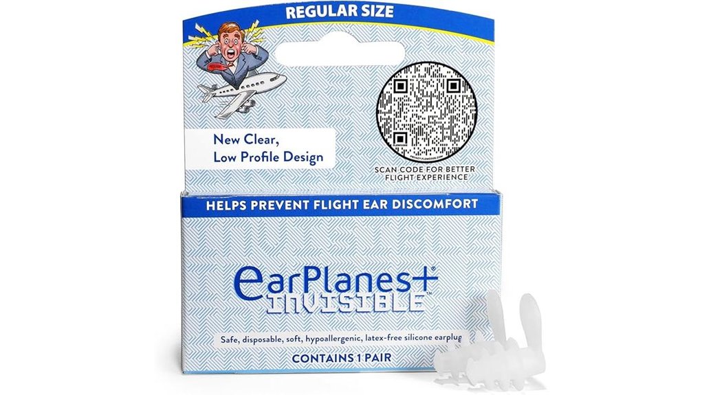 earplanes invisible low profile ear
