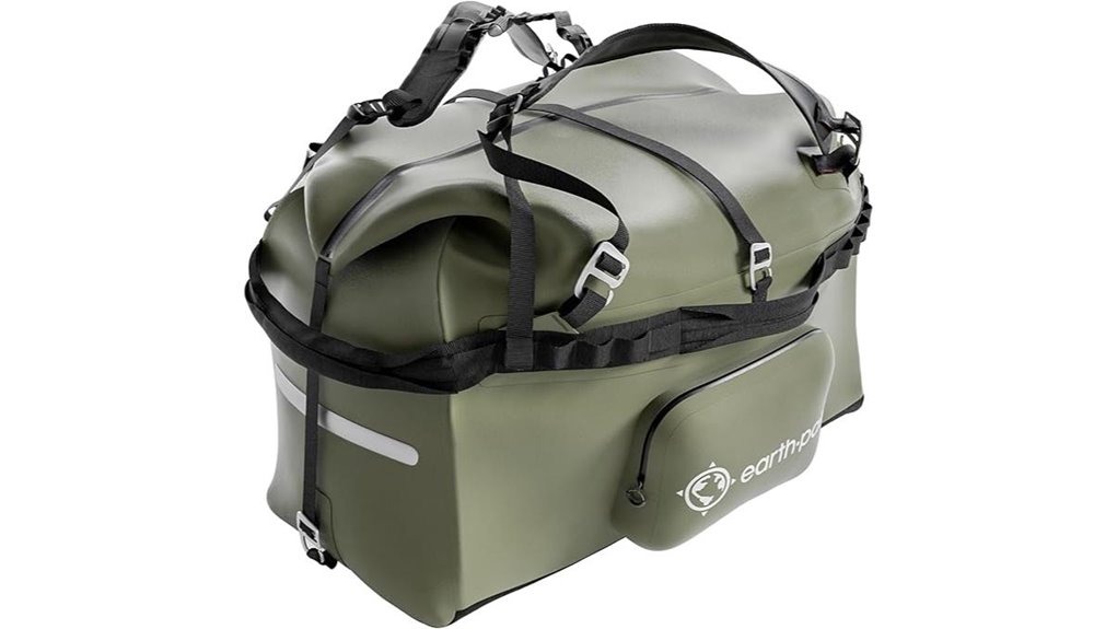 Best Waterproof Duffel Bags (Submersible) for Your Trips 11 earth pak popout drybag
