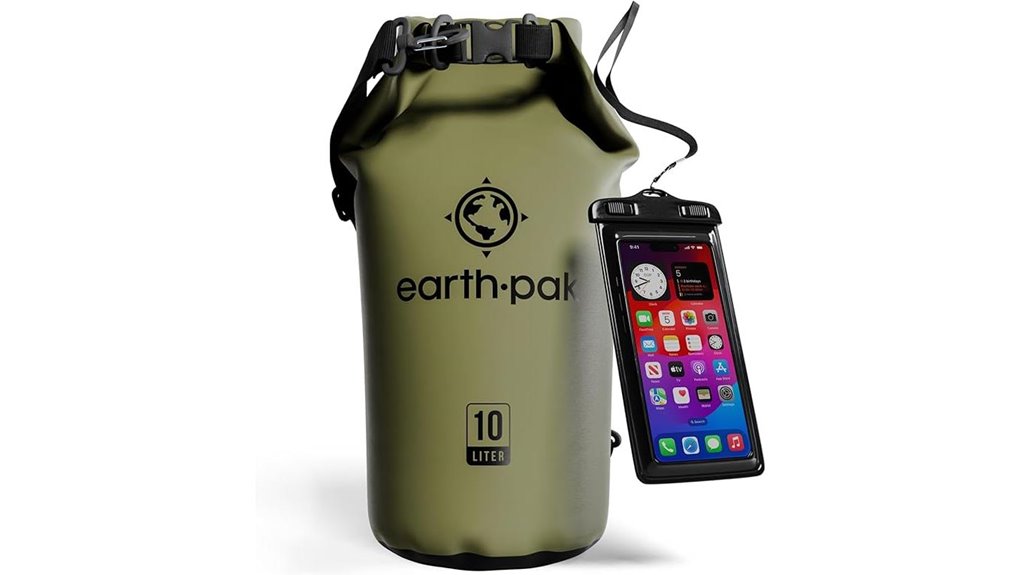 earth pak waterproof kayak