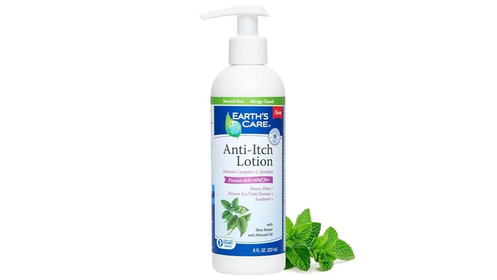 Travel Anti-Itch Products That Deliver Non‑Greasy Relief 7 earth s 8oz anti itch lotion