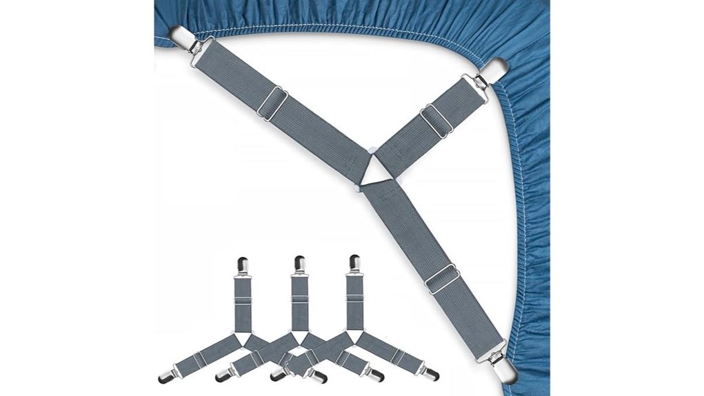 Best Travel Sheet Straps That Keep Bedding in Place 12 easy install adjustable sheet straps