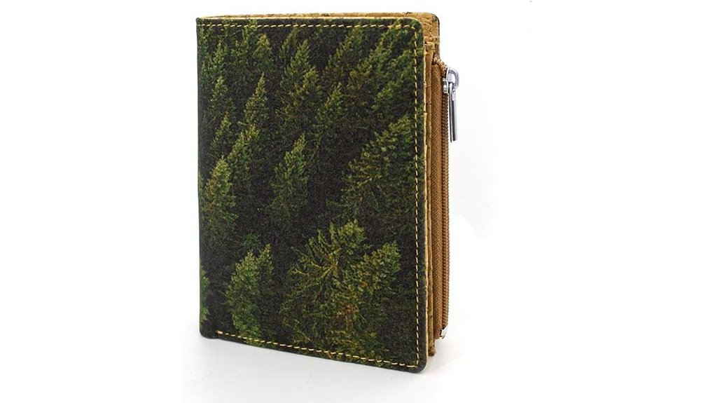 Travel Wallets With EU-Friendly Layouts in Coin-Heavy Regions 6 eco cork rfid wallet