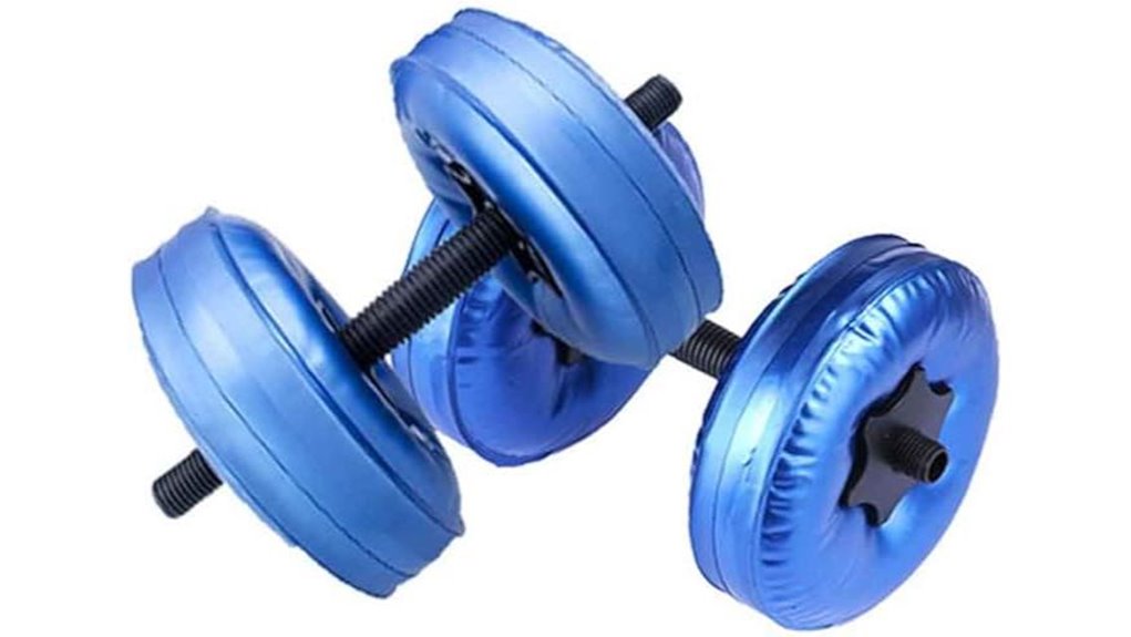 eco friendly adjustable water dumbbells