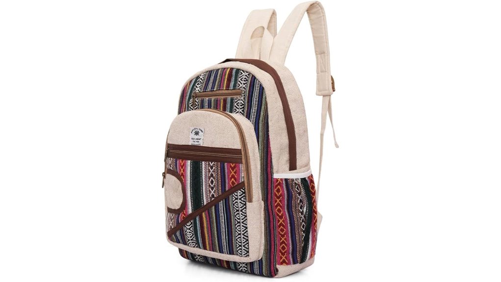eco friendly hemp backpack