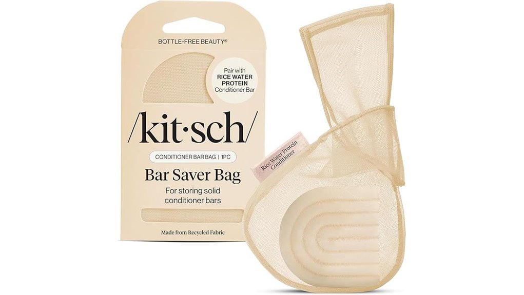 The Best Bar-Soap Pouches That Drain While Hanging 13 eco friendly kitsch mesh bag