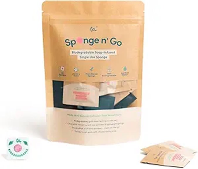 Travel Dish Soap Sheets: Tiny, Useful Cleaners for On-the-Go 8 eco friendly mini travel sponges