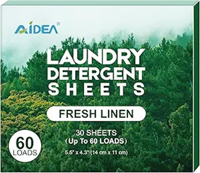 eco friendly travel laundry sheets