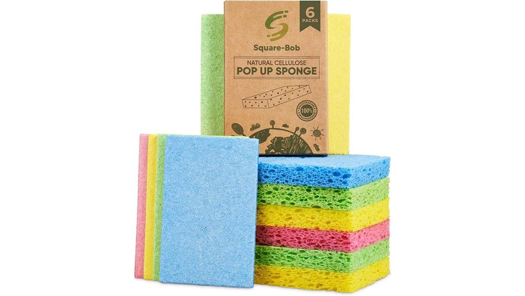 Top Compact Dish Sponges for Fast-Drying Travel Kitchens 8 eco non scratch kitchen pack
