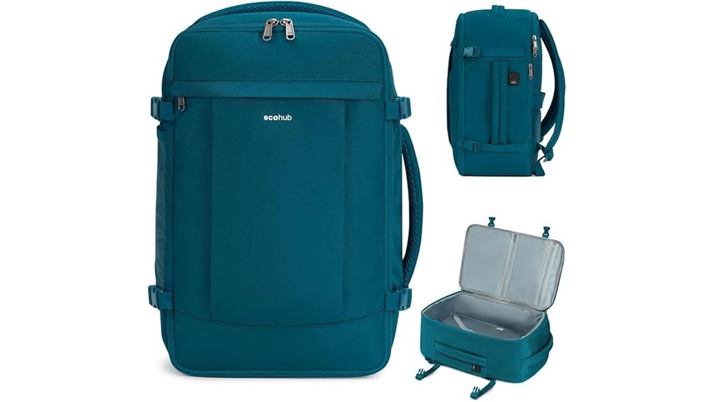 ecohub 30l anti theft backpack