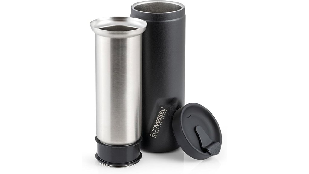 Best French Press Travel Mugs Worth Your Coffee Fix 7 ecovessel 14oz french press