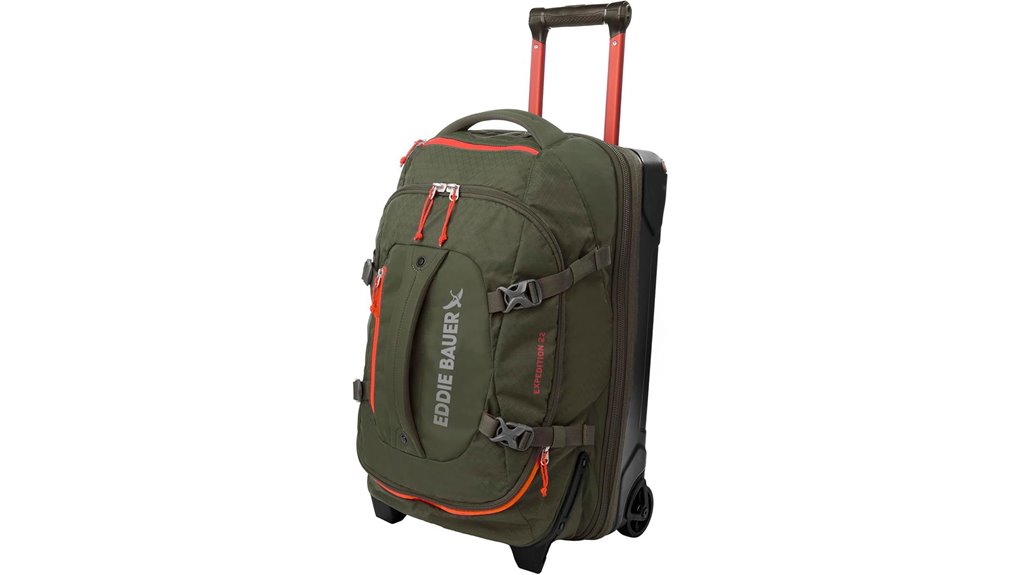 eddie bauer rolling duffel