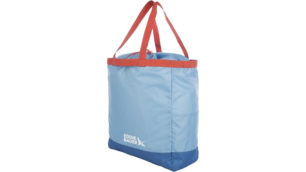 Best Ultralight Tote Bags with Strong Straps for Day Trips 9 eddie bauer stowaway tote