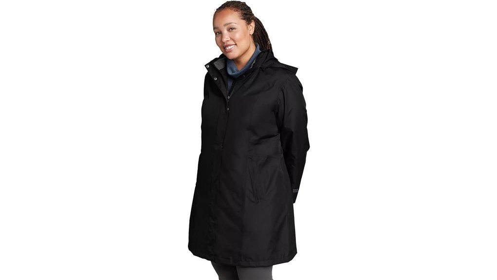 eddie bauer women s trench