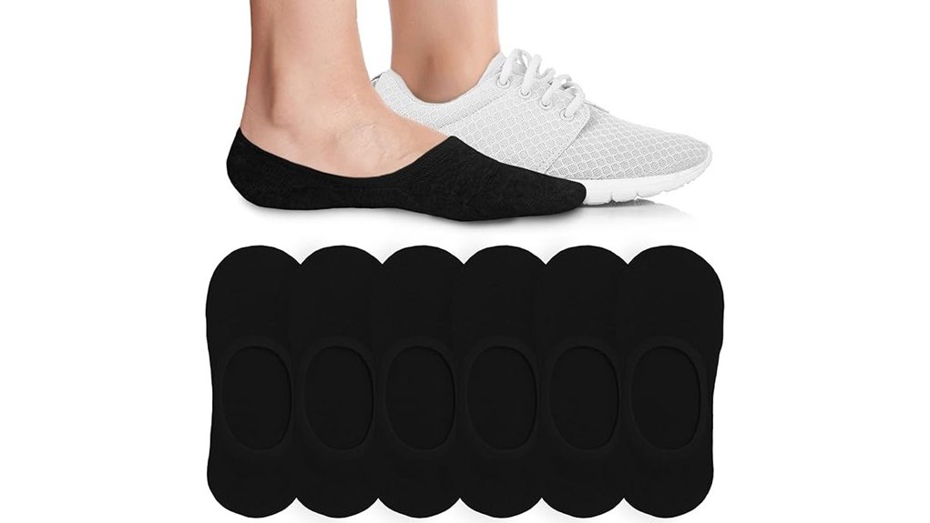 Best No-Show Socks for Travel—Slip-Free & Smell‑Free 6 eedor invisible no show socks