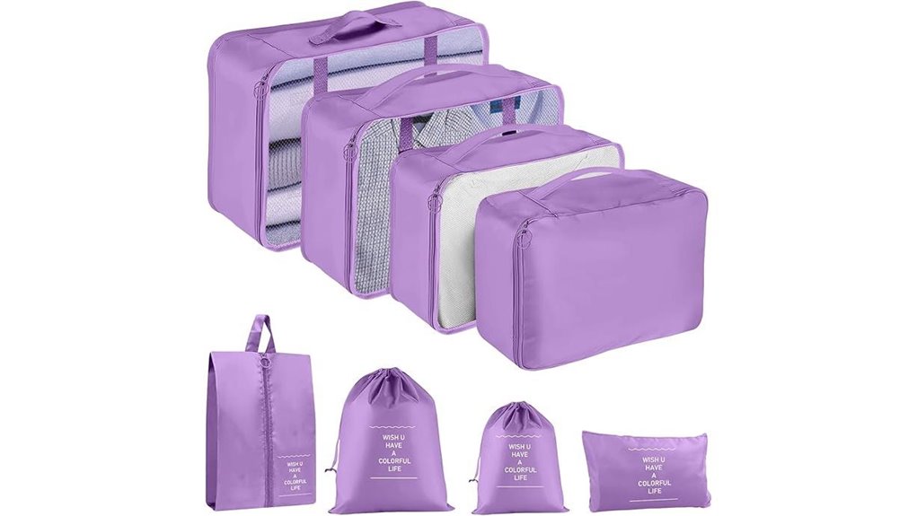 Set-Matching Luggage Organizers for Popular Suitcase Sizes 14 eight cubes travel organizer