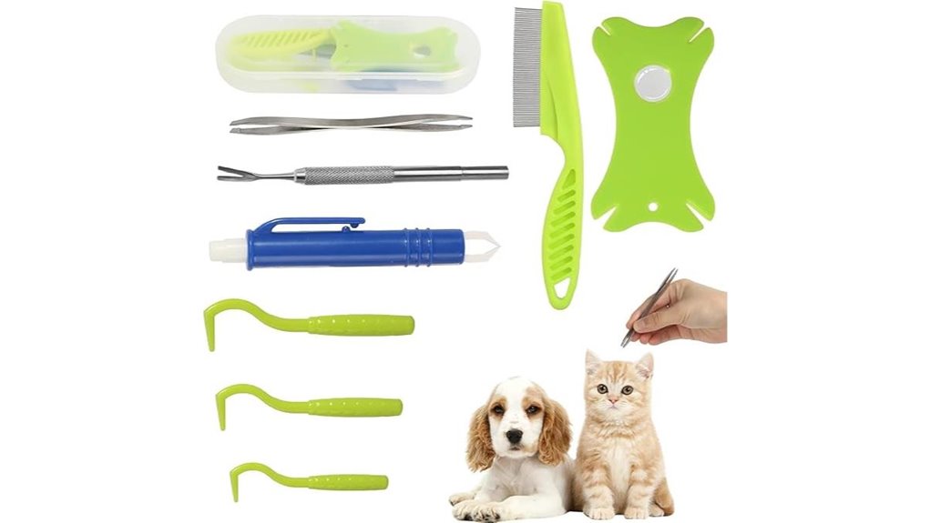 Must-Have Tick Removal Tools for Nordic Hikes 4 eight in one pet tick kit