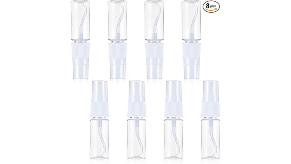 Mini Spray Bottles That Keep Fabric Fresh Instantly 3 eight pack mini 0 5oz sprayers