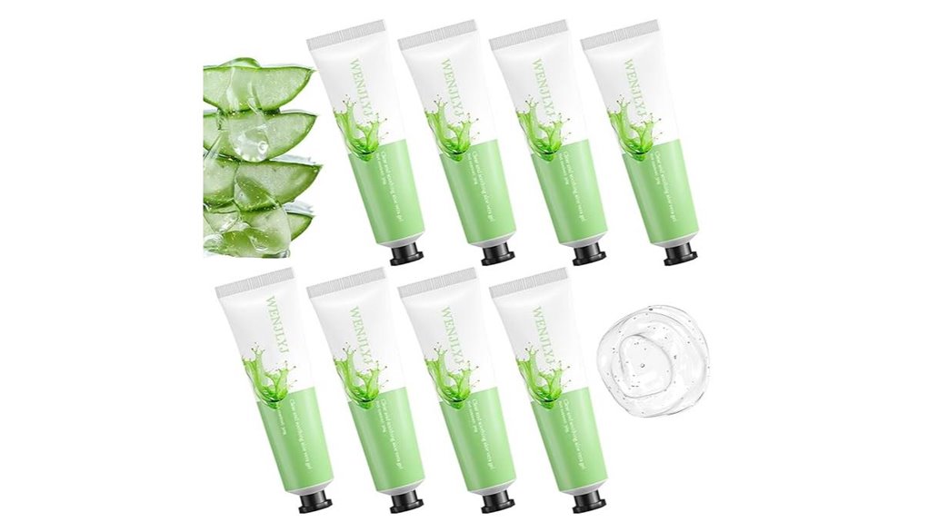 After‑Sun Products for Travel: Aloe Gels or Lotions 10 eight pack organic aloe aftersungel