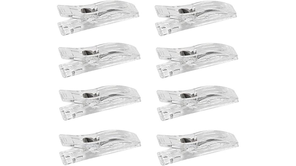 Best Curtain Clips for Hotel Rooms That Block Light Gaps 12 eight pleated shade clips