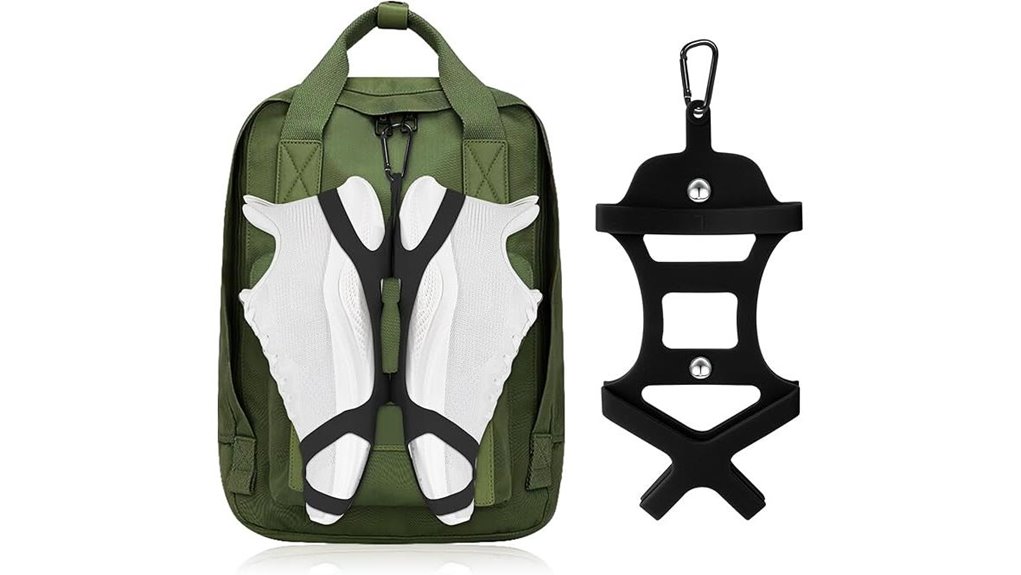 elastic silicone backpack holster