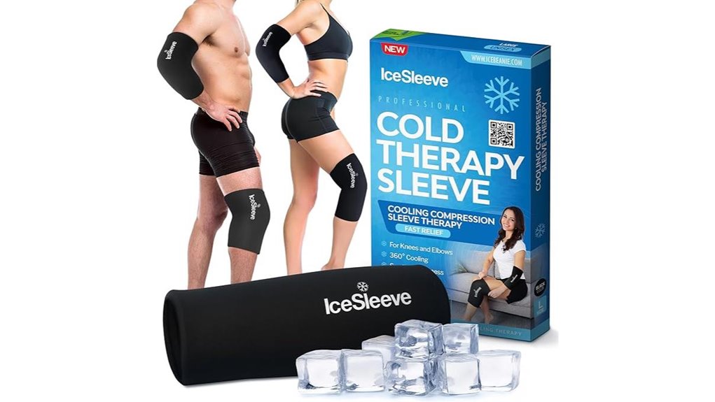 Best Reusable Ice Pack Sleeves for Swelling On Go (Slim Gel) 14 elbow knee gel ice
