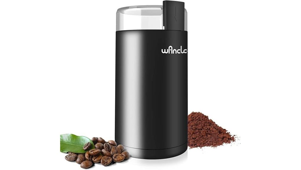 Coffee Grinder (Compact) That Delivers Fresh Espresso 3 electric coffee spice grinder