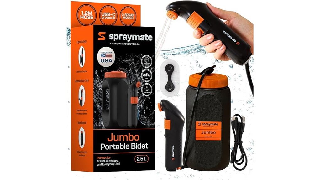Portable Bidet (Battery): Best Models That Keep You Fresh 9 electric portable jumbo bidet