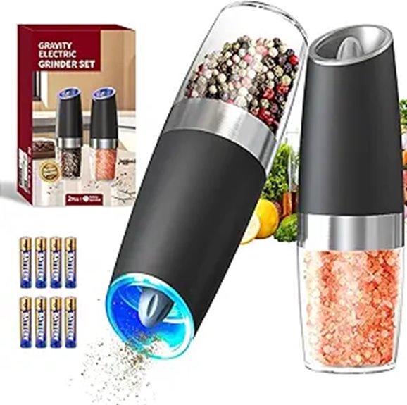 Pepper Mill Perfection: Must-Have Grinders for Every Kitchen 10 electric salt pepper joy
