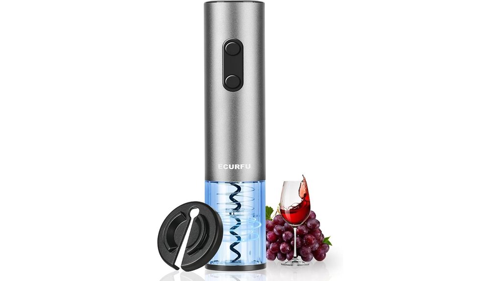 Best Electric Wine Opener That Makes Corks Pop Effortlessly 5 electric wine opener foil