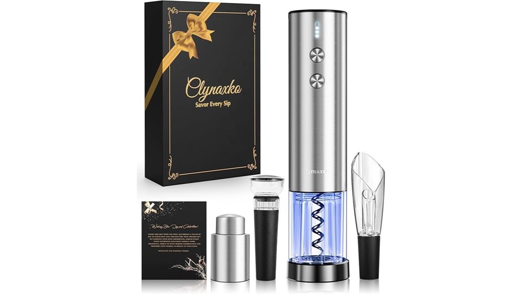Best Electric Wine Opener That Makes Corks Pop Effortlessly 9 electric wine opener set