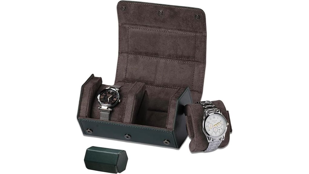 elegant portable watch roll