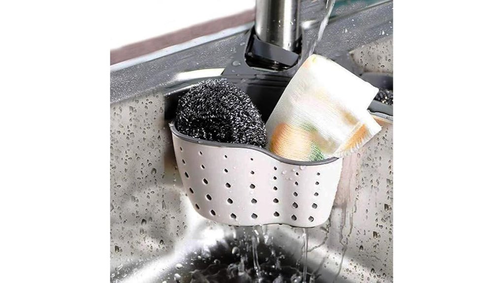 Sponge Holders for Travel Sinks (vented, quick‑dry): Keep It Dry 9 elegantcharm sink caddy drain