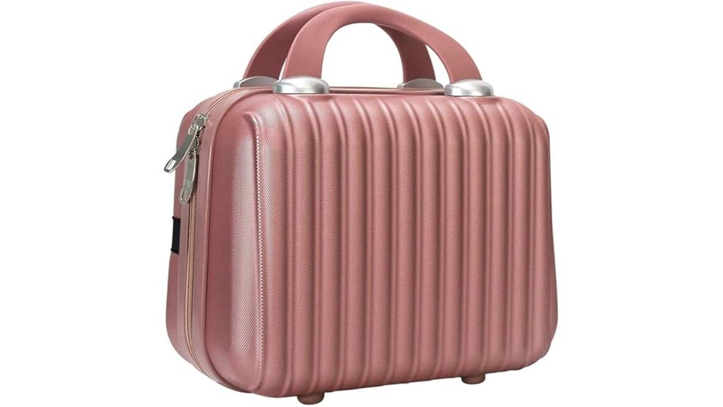 Hard‑Shell Vanity Cases (Mini Suitcases) You Need in Style 5 eleven inch hard shell elastic case